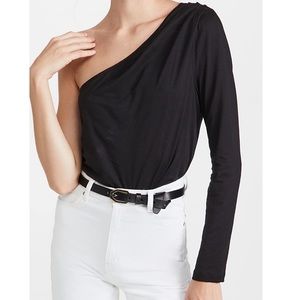 NWT Cami NYC black XS Andrea jersey bodysuit w/snap gusset, seamless edge panty.